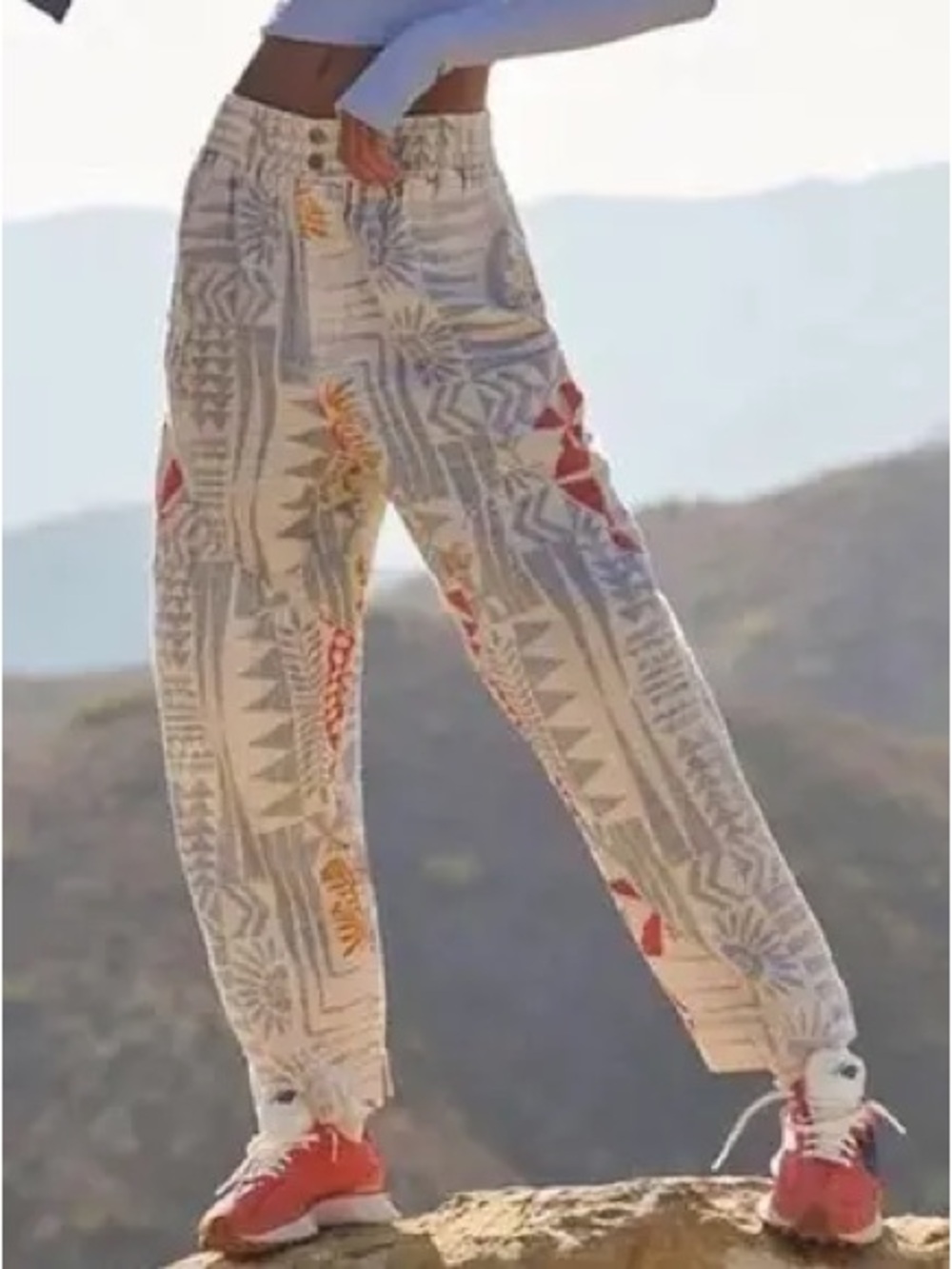 FP Movement by Free People Geometric Print Pants Size Small